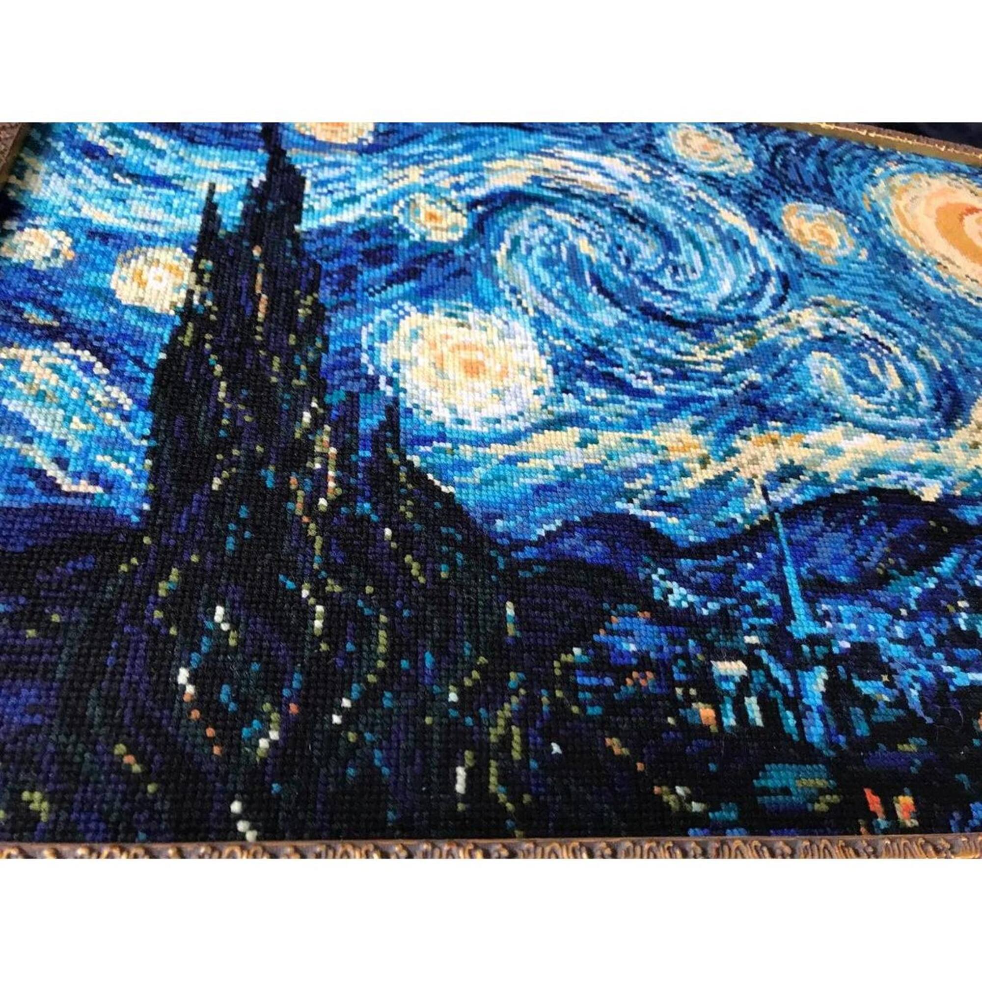 RIOLIS Starry Night after Van Gogh Counted Cross-Stitch Kit